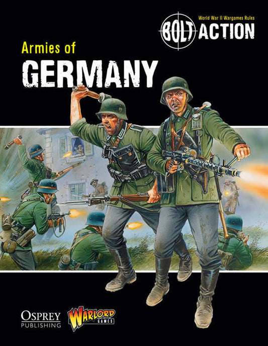 WLGBOLTACTION1 Armies Of Bolt Action 1 Germany Army Book Warlord Games Main Image