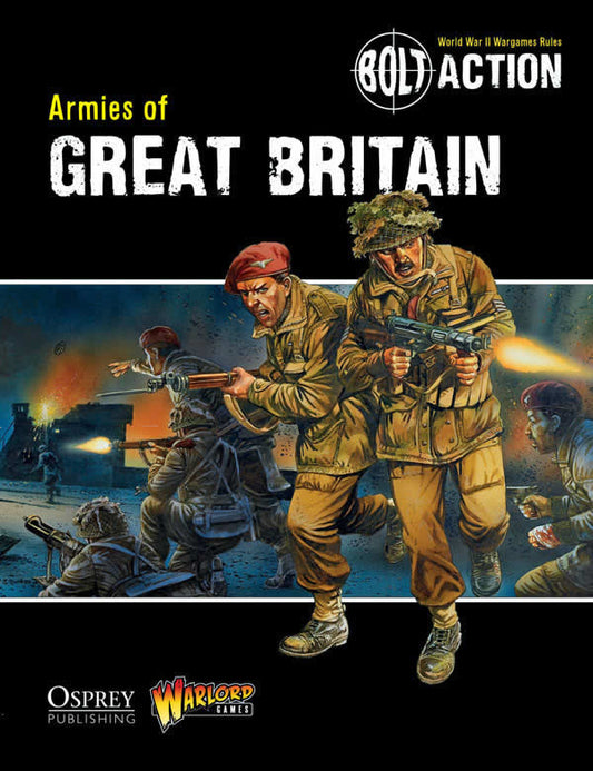 WLGBOLTACTION3 Armies Of Bolt Action 3 Great Britan Army Book Warlord Games Main Image