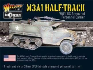 WLGWGBAI501 M3A1 Halftrack Bolt Action Miniature Game Worlord Games Main Image