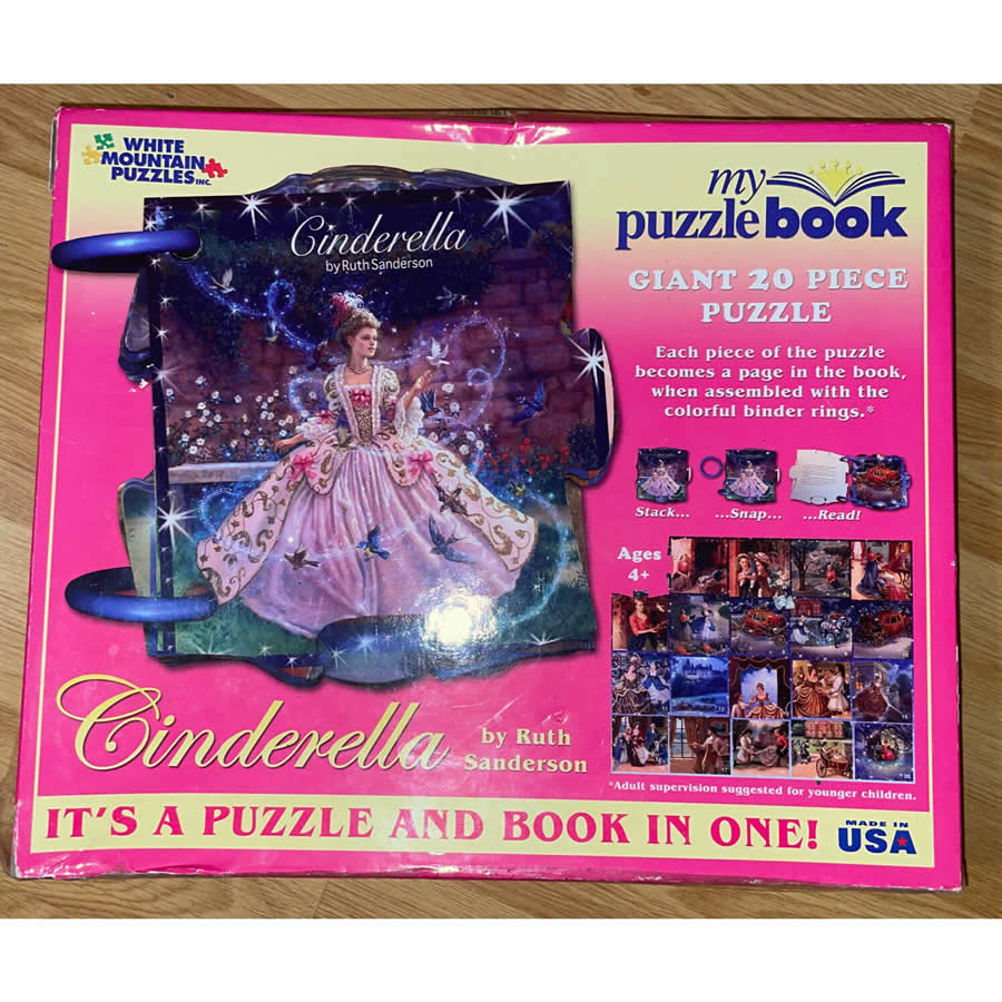 WMP657 Cinderella Puzzle Book by White Mountain Puzzles Main Image