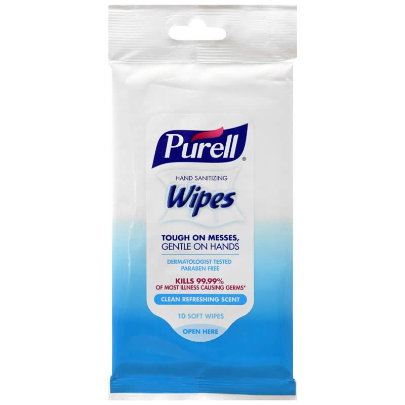 WONDS027 Purell Hand Sanizing Wipes Main Image