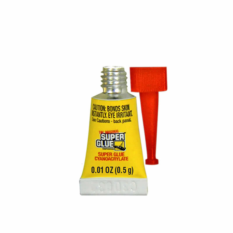 WONDS049 Super Glue Single Use 4 Pack .01oz (.5g) Tubes 2nd Image