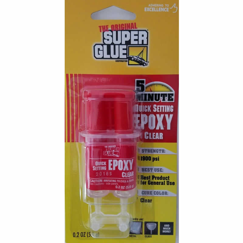 WONDS056 Convenient 5 Minute 0.2 Ounce Quick Setting Clear Epoxy 3rd Image