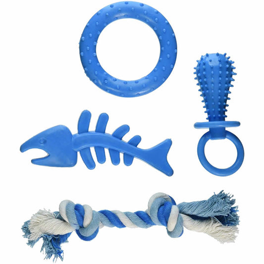 WONDSOF653 Puppy Toy and Teeth Cleaning Set Wondertrail Main Image