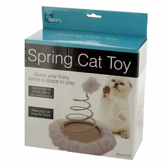 WONDSOS943 Furry Spring Cat Toy Wondertrail Main Image