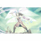 WONPM03 Earthy Angel With Sword Playmat With Wondertrail Logo 2nd Image