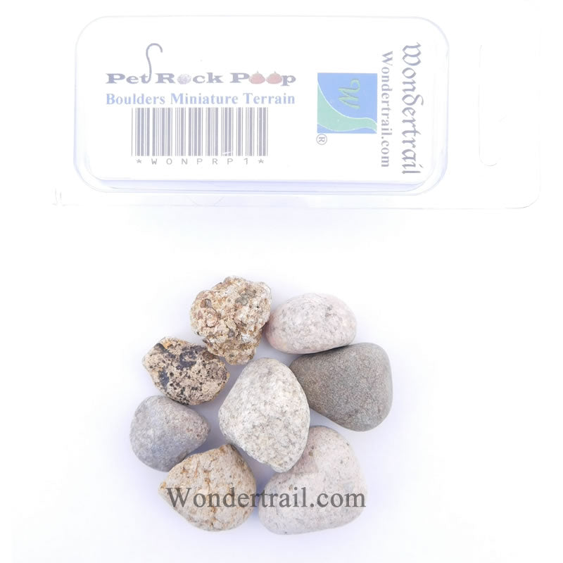 WONPRP1 Boulders Miniature Terrain Pet Rock Poop Series 2nd Image
