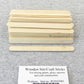 WONST001 Wooden Stir or Craft Sticks Pack of 50 Wondertrail 2nd Image