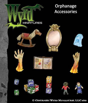 WYR0033 Orphanage Accessories by Wyrd Miniature