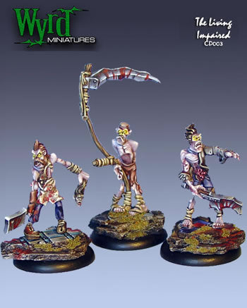 WYRCP003 The Living Impaired Twisted by Wyrd Miniatures Main Image