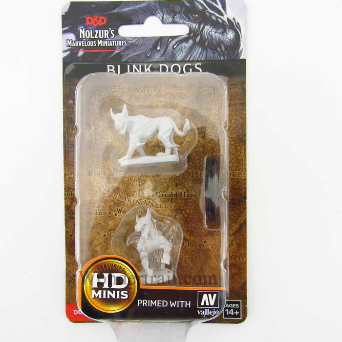 WZK72568 Blink Dogs Nozurs Marvelous Miniatures D&D Unpainted 2nd Image