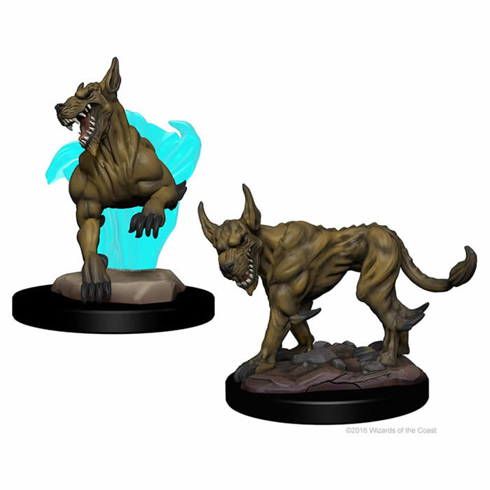 WZK72568 Blink Dogs Nozurs Marvelous Miniatures D&D Unpainted 3rd Image