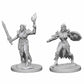 WZK72599 Elf Female Fighter Pathfinder Battles Miniatures Unpainted Minis WizKids Main Image