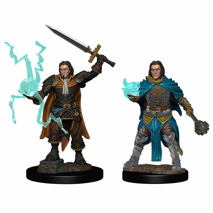 WZK72600 Human Male Cleric Pathfinder Battles Miniatures Unpainted Minis WizKids 3rd Image