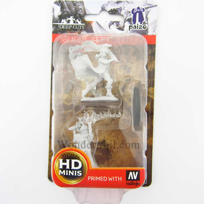 WZK72601 Human Female Cleric Pathfinder Battles Miniatures Unpainted Minis WizKids 2nd Image