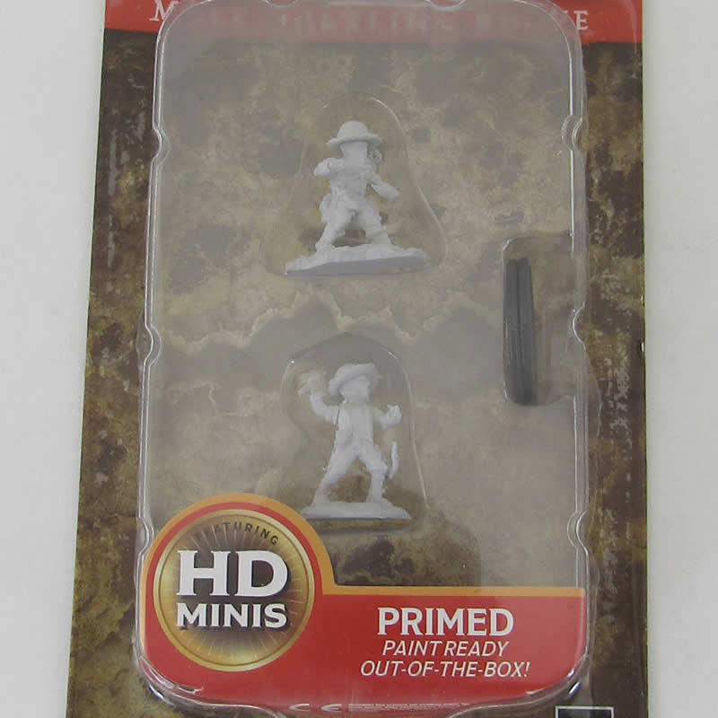 WZK73407 Male Halfling Rogue Pathfinder Battles Miniatures Unpainted 2nd Image