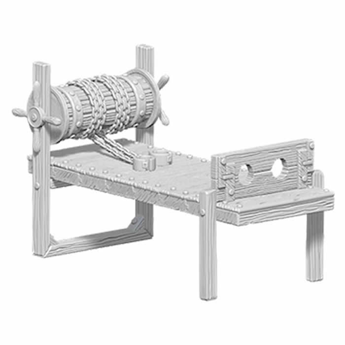 WZK73418 Torture Rack Wizkids Deep Cuts Unpainted Miniatures WizKids Main Image