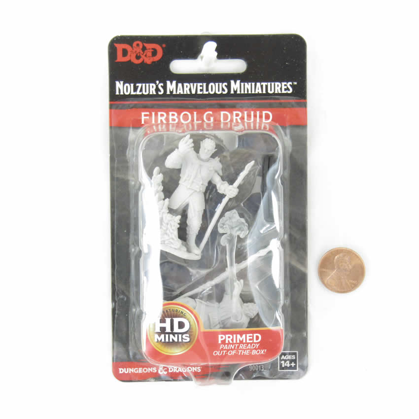 WZK90013 Male Firbolg Druid Nozurs Marvelous Miniatures D&D Unpainted 2nd Image