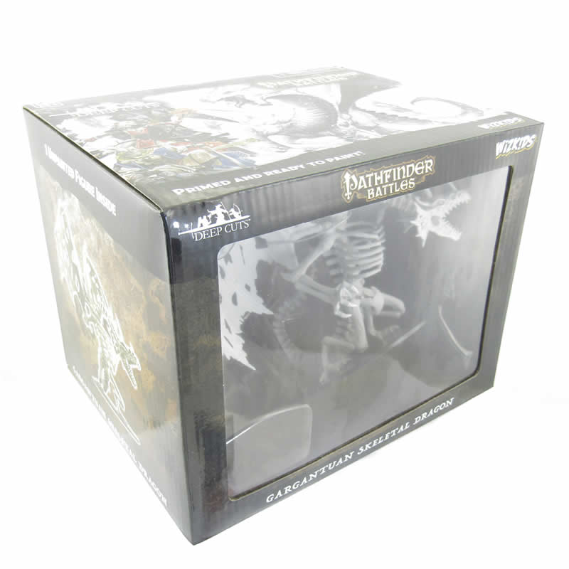 WZK90039 Gargantuan Skeletal Dragon Pathfinder Battles Deep Cuts Miniatures Unpainted 3rd Image