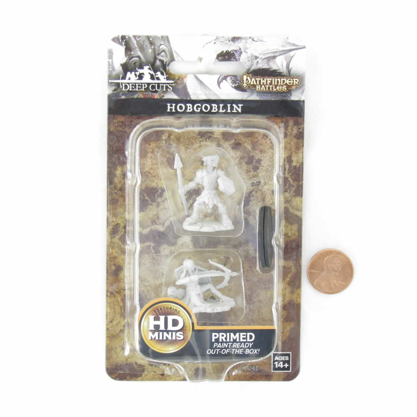 WZK90042 Hobgoblin Pathfinder Battles Deep Cuts Miniatures Unpainted 2nd Image