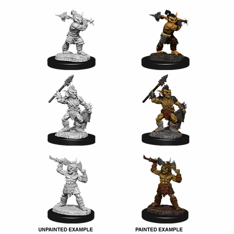 WZK90063 Goblins and Goblin Boss Nozurs Marvelous Miniatures D&D Unpainted Miniatures 2nd Image