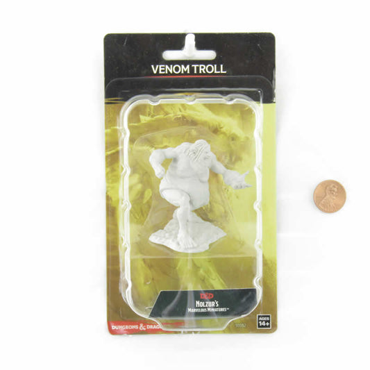 WZK90082 Venom Troll Monster Nozurs Marvelous Miniatures D&D Unpainted Miniatures Main Image