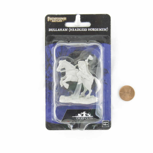 WZK90093 Dullahan Headless Horsemen Miniature Pathfinder Battles Deep Cuts Unpainted Miniatures Main Image