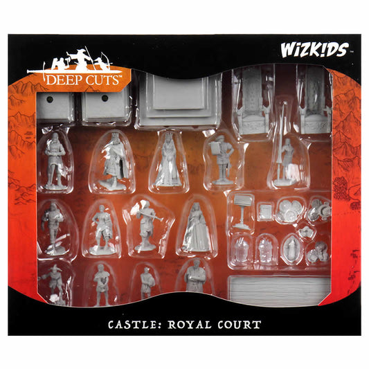 WZK90096 Towns People Castle Miniatures Deep Cuts Unpainted Miniatures Main Image