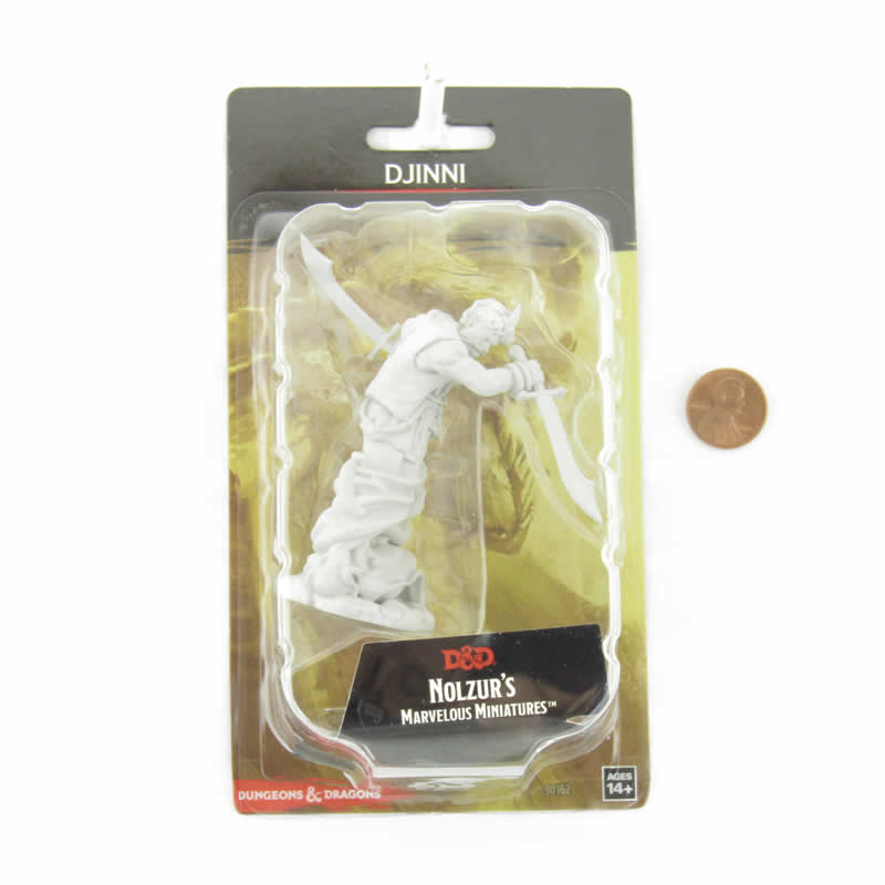 WZK90162 Djinni Nozurs Marvelous Miniatures D&D Unpainted Miniatures 2nd Image