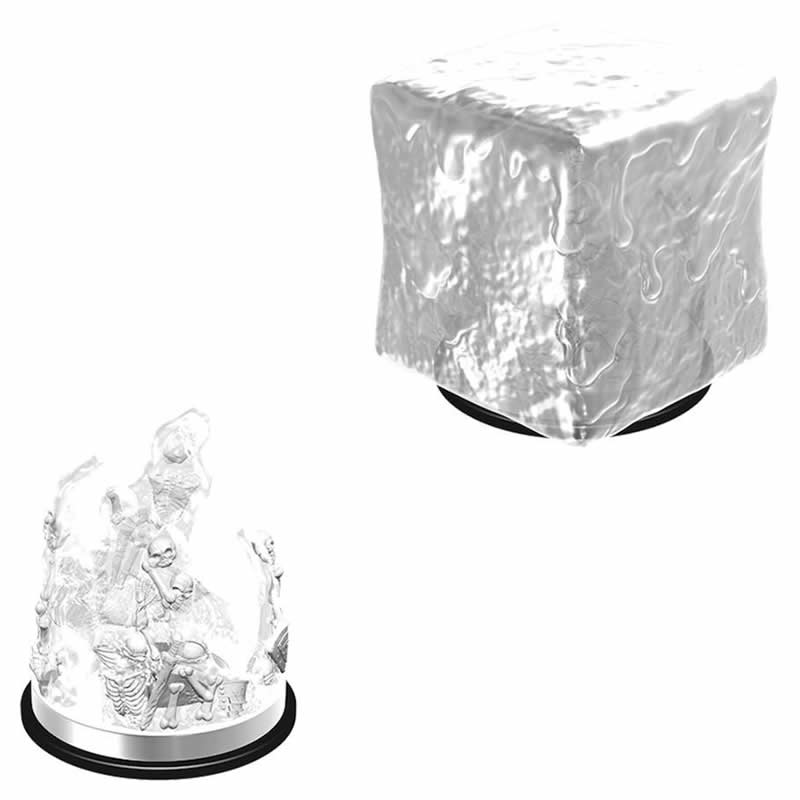 WZK90196 Gelatonus Cube Nozurs Marvelous Miniatures D&D Unpainted Miniatures 3rd Image