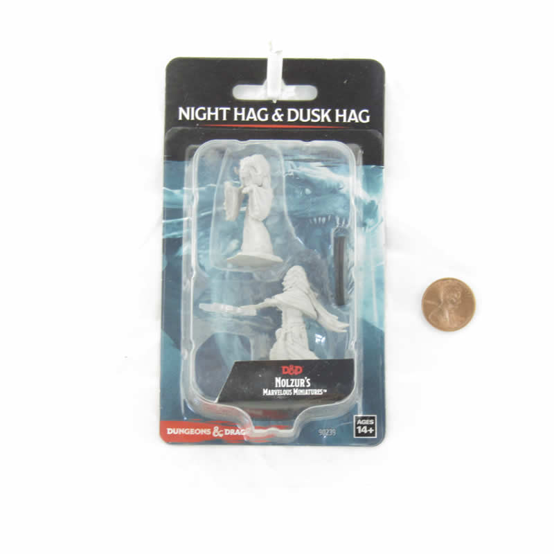 WZK90239 Night Hag And Dusk Hag Nozurs Marvelous Miniatures D&D Unpainted Miniatures 2nd Image