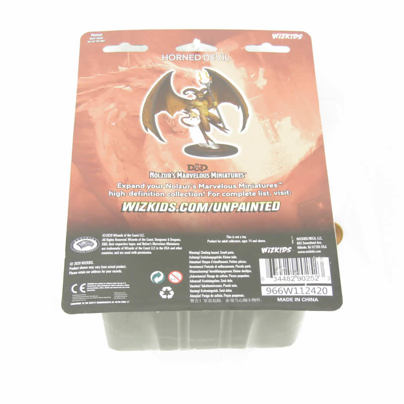 WZK90252 Horned Devil Nozurs Marvelous Miniatures D&D Unpainted Miniatures 3rd Image