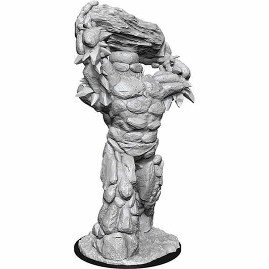 WZK90268 Earth Elemental Lord Miniature Figure Pathfinder Battles Deep Cuts Unpainted Miniatures Main Image