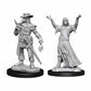 WZK90338 Plague Doctory and Cultist Miniature Figures Deep Cuts Unpainted Miniatures Main Image