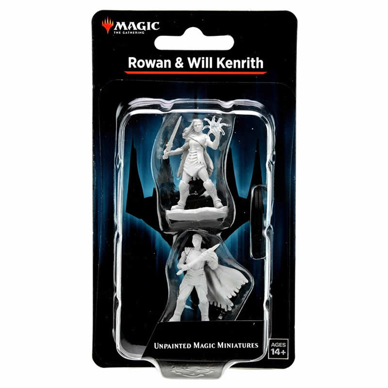 WZK90342 Rowan Kenrith and Will Kenrith Unpainted Magic Miniature Figures Deep Cuts Main Image
