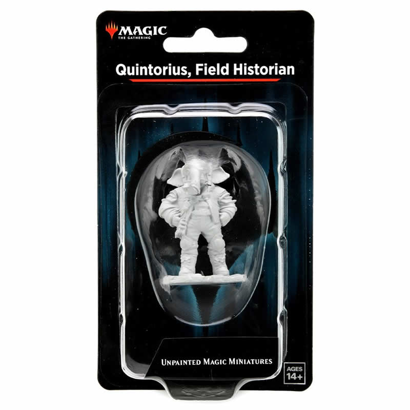 WZK90347 Quintorius Field Historian Unpainted Magic Miniature Figures Deep Cuts Main Image