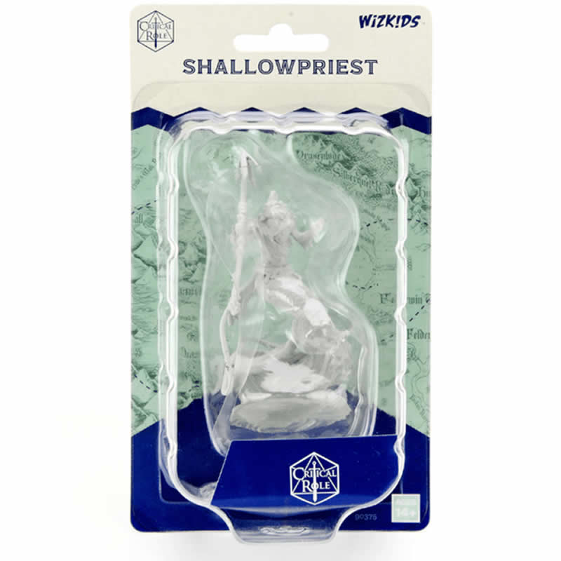 WZK90375 Shallowpriest Unpainted Miniatures Critical Role Series Figures 2nd Image