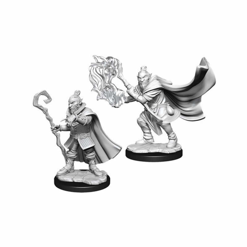 WZK90389 Hobgoblingob Wizard and Druid Male Unpainted Miniatures Critical Role Series Figures 3rd Image