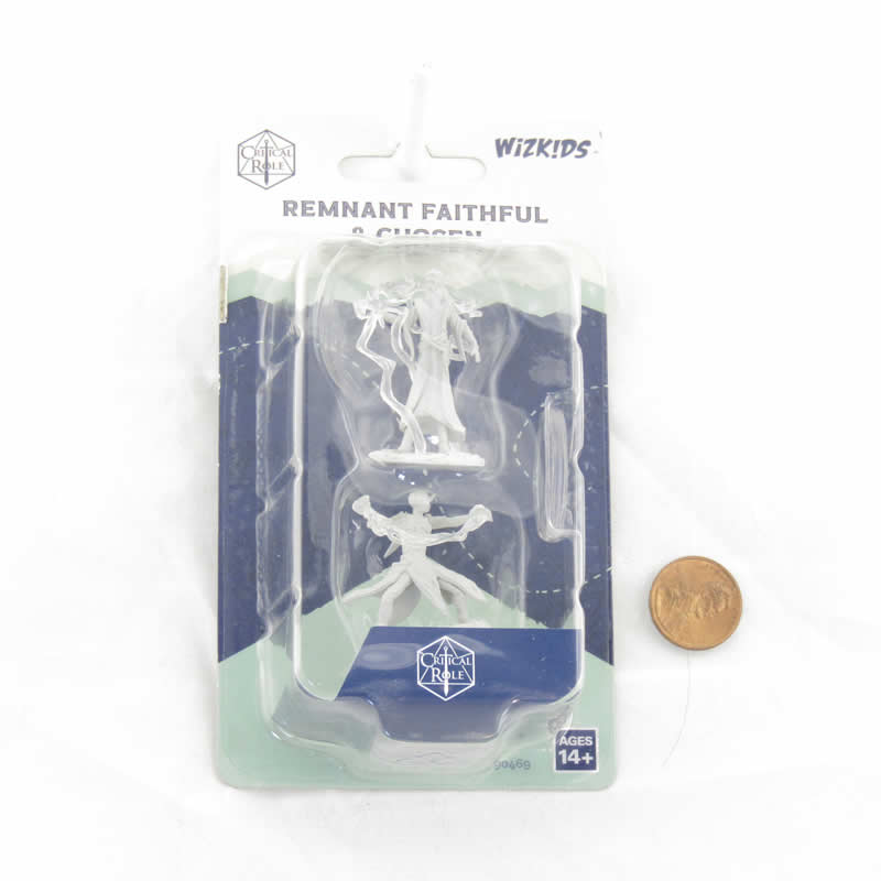 WZK90469 Remnant Faithful and Chosen Unpainted Miniatures Critical Role Series Figures 2nd Image