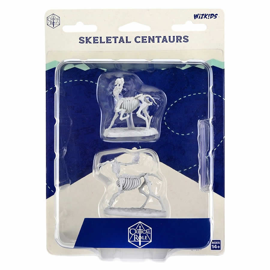 WZK90472 Skeletal Centaurs Unpainted Miniatures Critical Role Series Figures Main Image