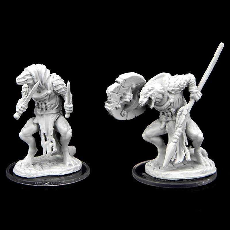 WZK90473 Kuultevir Javelineer and Kuultevir Assassin Unpainted Miniatures Critical Role Series Figures 4th Image