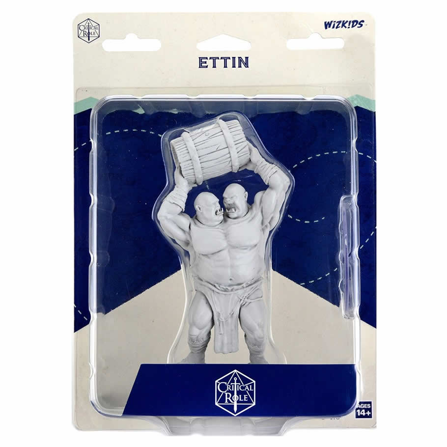 WZK90475 Ettin Unpainted Miniatures Critical Role Series Figures Main Image