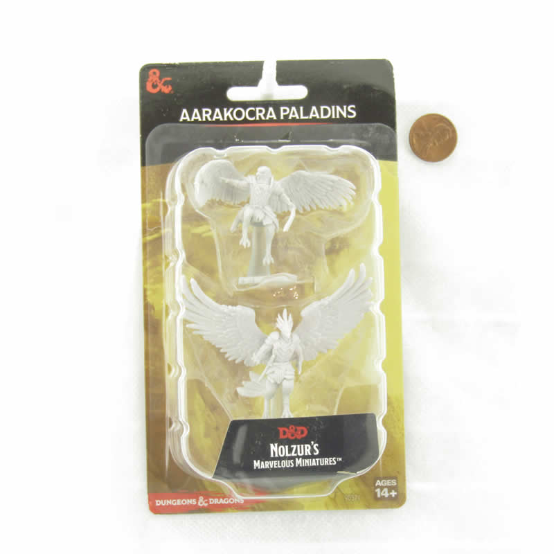 WZK90521 Aarakocra Paladins Nozurs Marvelous Miniatures D&D Unpainted Miniatures WizKids