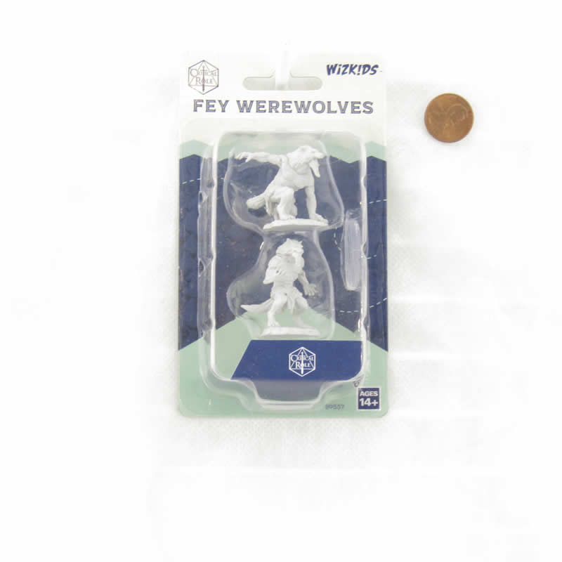 WZK90557 Fey Warewolves Unpainted Miniatures Critical Role Series Figures
