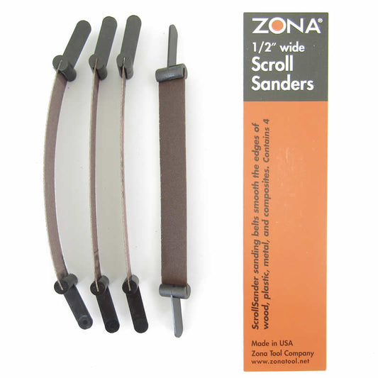 ZON36-534 Scroll Sanders 180 Grit .5in Wide Zona Tools Main Image