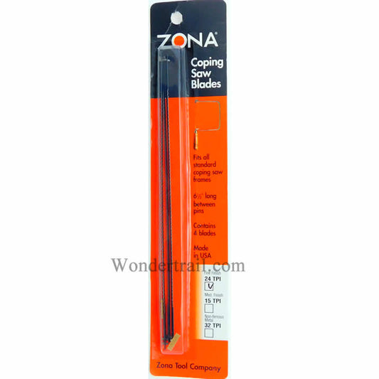 ZON36-676 Zona Coping Saw Blades, Pk of 4 Main Image