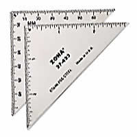 ZON37-433 Zona Stainless 3 inch Triangle Ruler Main Image